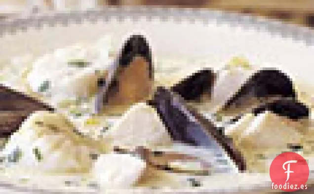 Estofado de Mariscos con Hinojo y Tomillo