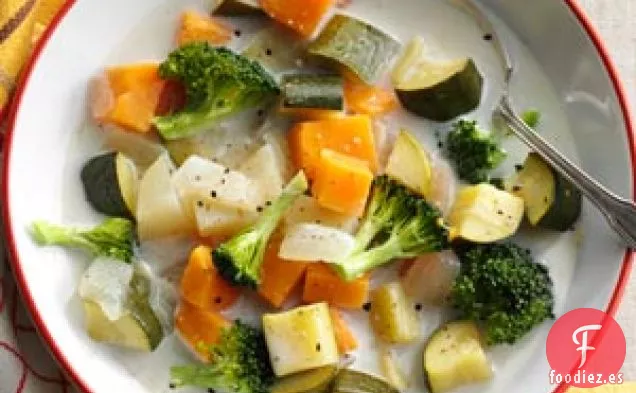 Sopa Cremosa de Verduras