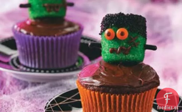 Cupcakes de Frankenstein