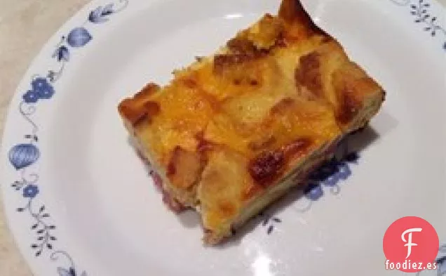 Cazuela de Huevos de la Mañana de Navidad