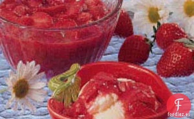 Una Buena Salsa De Helado