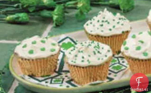 Cupcakes de Pistacho para el Día de San Patricio