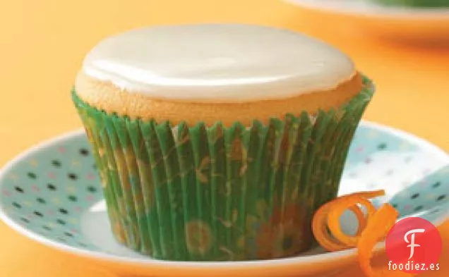 Cupcakes de Suero de Leche de Naranja