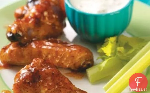 Alitas de Pollo Con Albaricoque