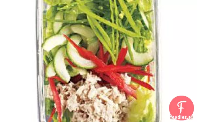Receta de Ensalada de Atún Asiático