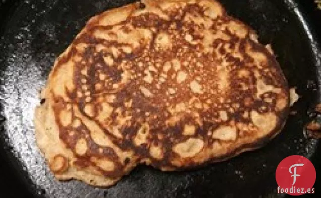 Panqueques de Plátano con Mantequilla De Maní