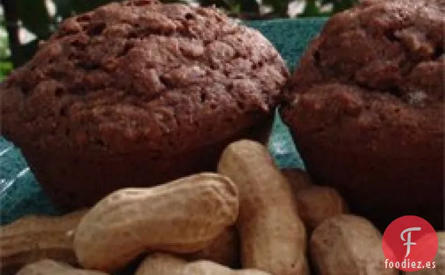 Muffins de Mantequilla de Maní de la Tía B