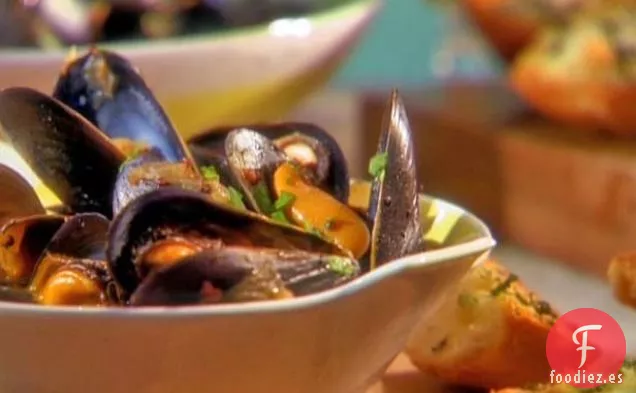 Mejillones con Chorizo