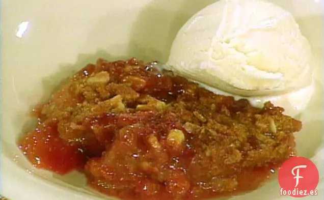 Crumble de Ciruelas y Nueces