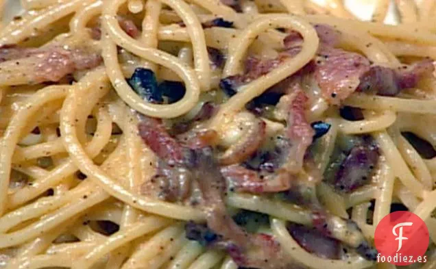 Espaguetis a la Carbonara