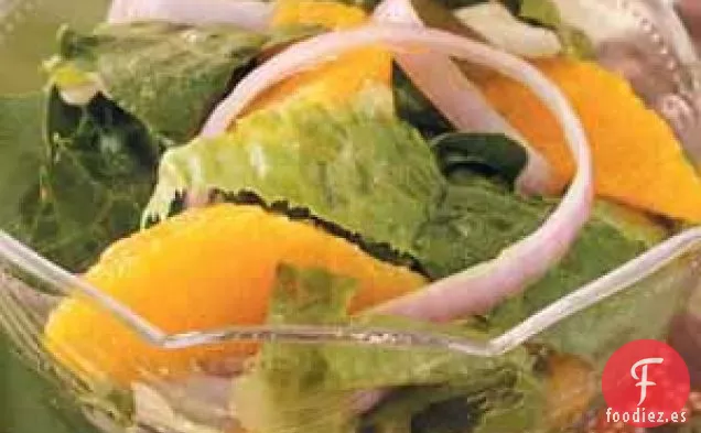 Lechuga Romana con Naranjas