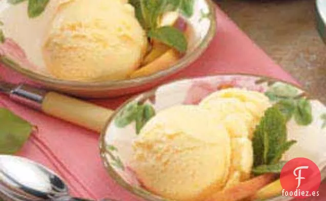 Yogur Helado de Melocotón