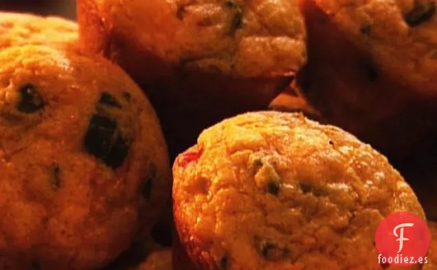 Muffins de Pan de Maíz Picante