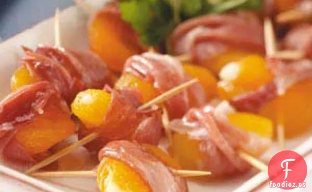 Albaricoques Envueltos en Jamón
