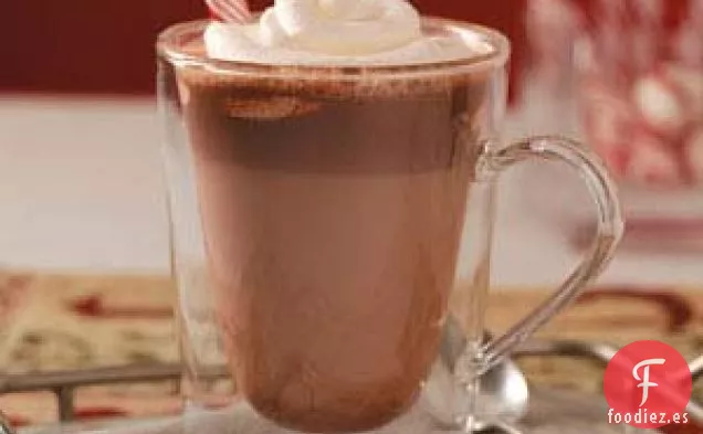 Chocolate Malteado Caliente