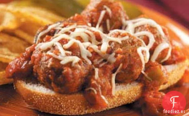 Subs de Albóndigas de Cara Abierta
