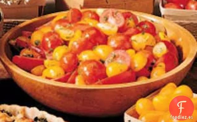 Ensalada de Tomate Con Hierbas