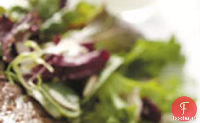 Verduras Mixtas con Vinagreta de Ajo y Albahaca