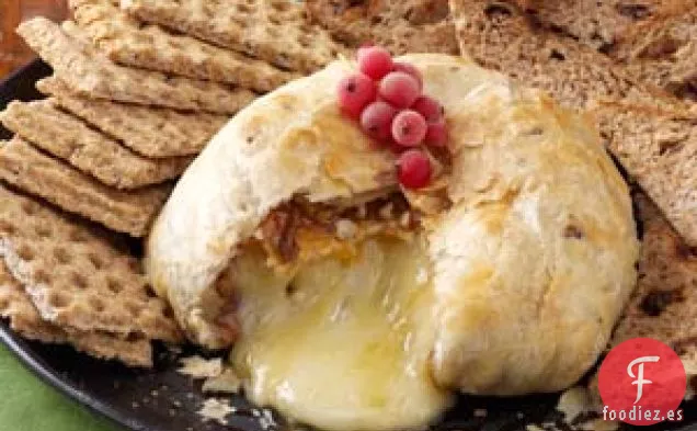 Brie Al Horno de Melocotón