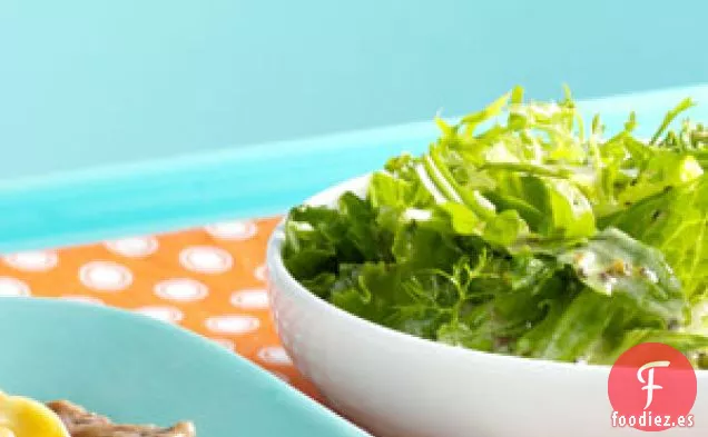 Verduras con Vinagreta de Hierbas