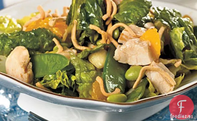 Ensalada Asiática de Pollo y Edamame