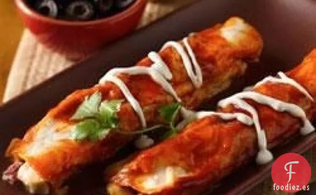 Enchiladas de Pollo Fáciles