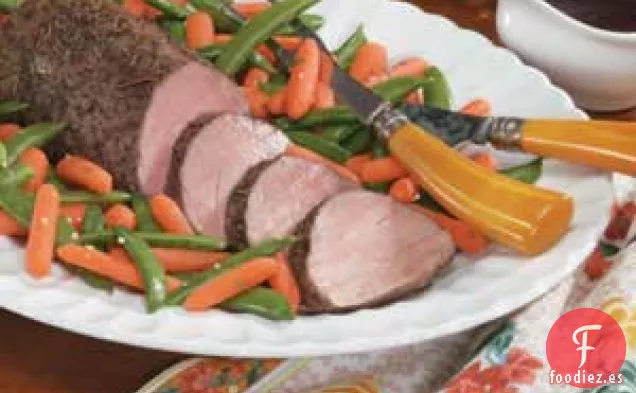 Solomillo de Ternera con Salsa Balsámica