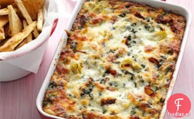 Salsa Caliente de Coles y Alcachofas