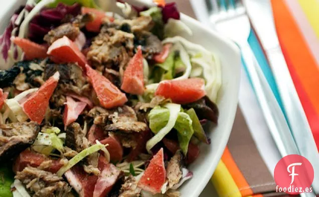 Arenque Ahumado, Pomelo Y Col Blanca