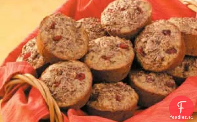 Muffins de Lino Y Arándanos
