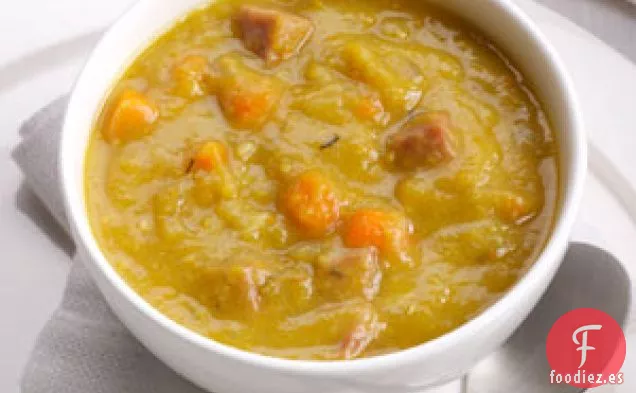 Sopa de Guisantes En Olla de Cocción Lenta