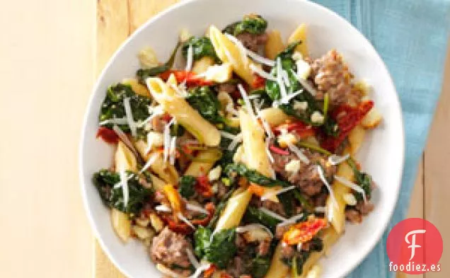 Salchicha Italiana y Pasta de Tomate Secada al Sol