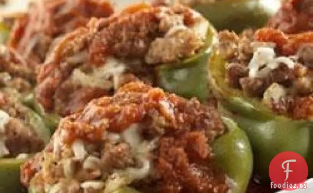 Pimientos Verdes Rellenos de Salchicha Prego® 