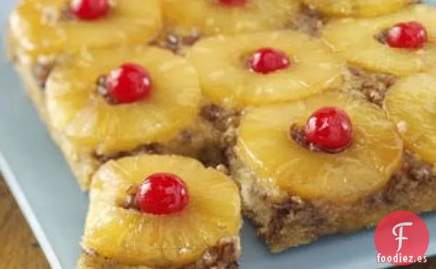 Pastel de Piña Al Revés