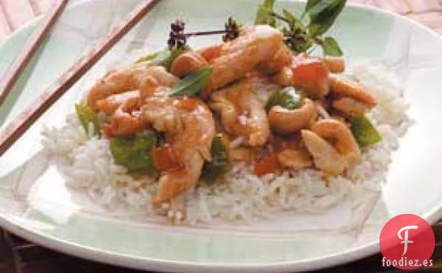 Pollo Al Albaricoque Rápido