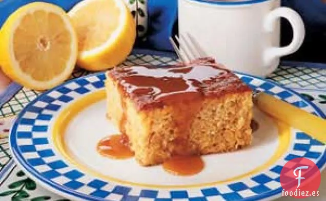 Pastel de Piña Y Caramelo