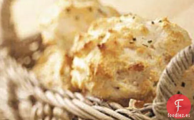 Galletas de Crema Agria y Cebollino