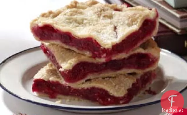 Cuadrados de Tarta de Frambuesa