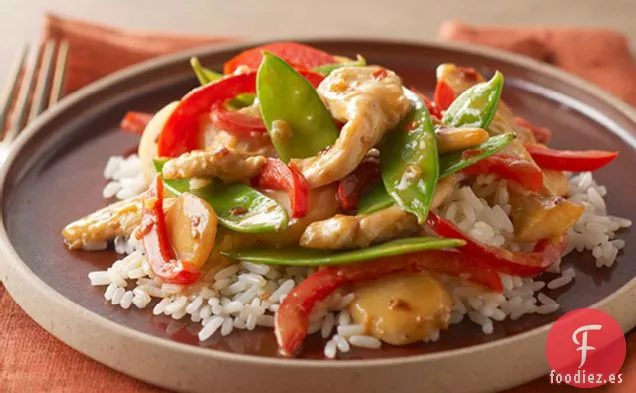 Salteado de Pollo Salado a Fuego Lento