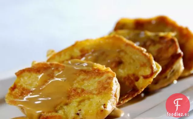 Tostada Francesa Redonda de 2 Hojas y Rollo de Canela