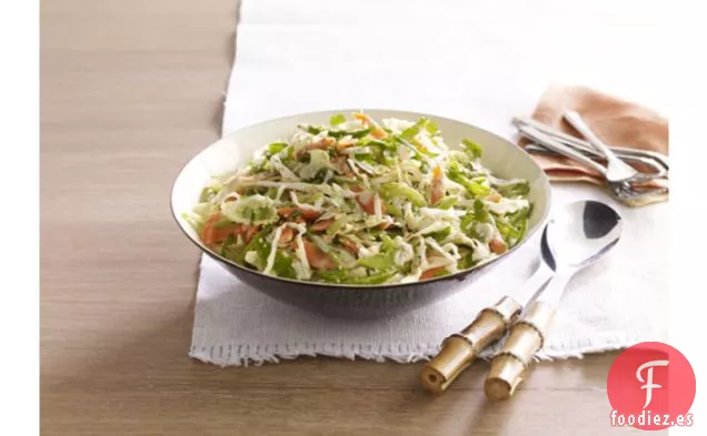 Ensalada de Col de Sésamo y Jengibre