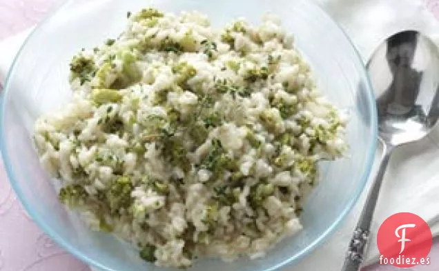 Risotto de Limón con Brócoli