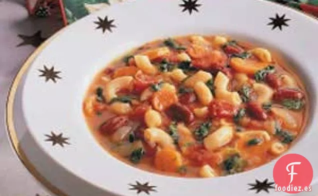 Minestrona de Espinacas