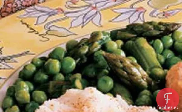Guisantes y Espárragos Agradables