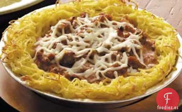 Pastel de Espaguetis de Mamá