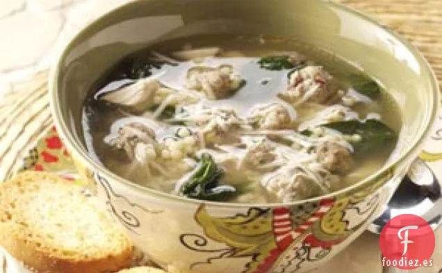 Sopa de Boda Italiana Tradicional