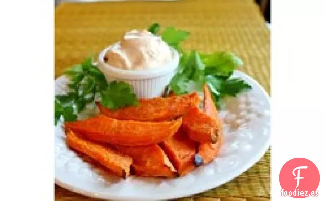 Batatas Fritas al Horno con Salsa