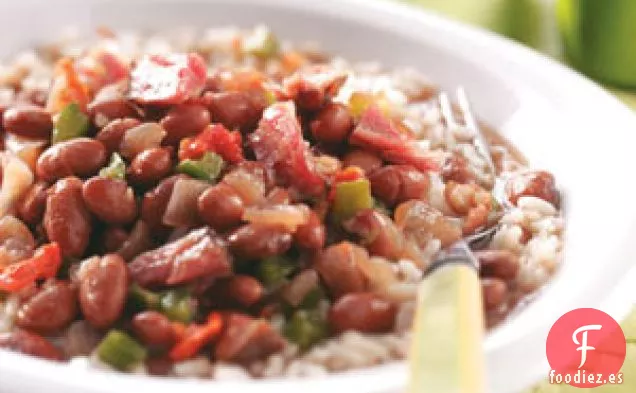 Frijoles Rojos y Arroz para Todo el Día