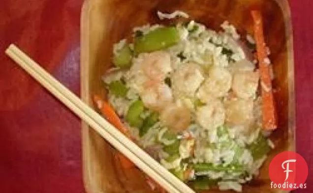 Arroz Frito con Camarones I