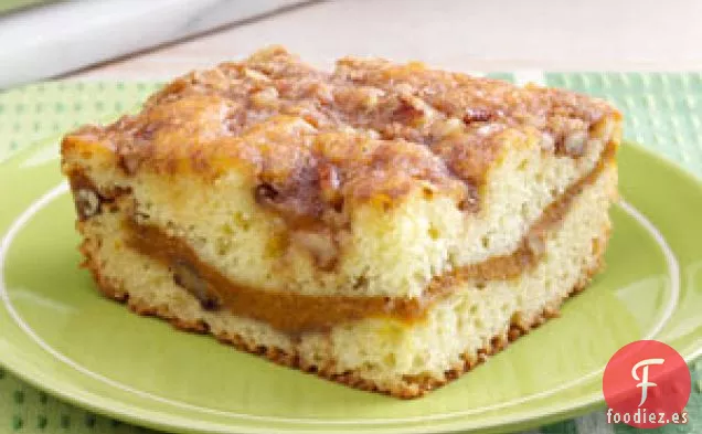 Pastel de Café con Crema Agria y Calabaza